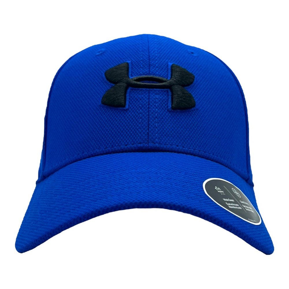 Under Armour Men's Blitzing 3.0 Fitted Hat/Cap Blue/Black